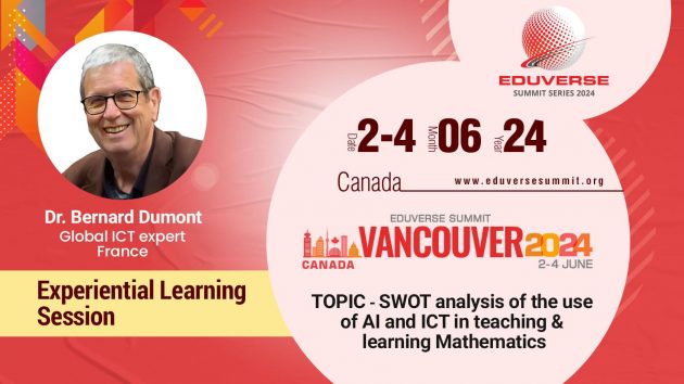 I am Speaking Eduverse Dr. Bernard Dumont